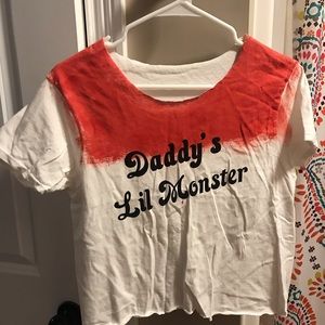 COPY - Daddy’s little monster shirt